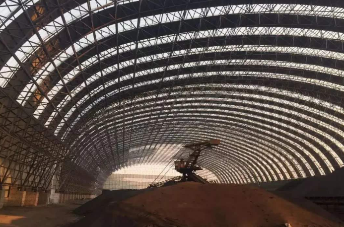 句容概述原料场封闭技术的特点和类型